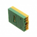 0322160000 - CONN TERM BLK BUSBAR SUP GRN/YLW