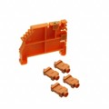 1068160000 - CONN TERM BLK END BRCKT RAIL BLU