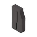 1251030000 - CONN TERM BLK SPACER BLACK