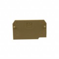 0211360000 - CONN TERM BLK END PLATE RAIL BG