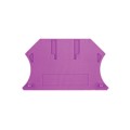 1072210000 - CONN TERM BLK END PLATE RAIL VIO