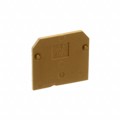 0294420000 - CONN TERM BLK END PLATE RAIL BG