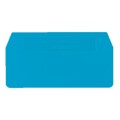 1608750000 - CONN TERM BLK END PLATE RAIL BLU