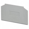 0790475 - CONN TERM BLK PARTITION RAIL GRY