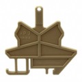 0258260000 - CONN TERM BLK RETAIN PLATE BEIGE