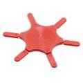 691399900001 - CONN TERM BLK KEYING STAR RED