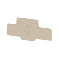 1547690000 - CONN TERM BLK END PLATE BEIGE