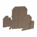 1839850000 - CONN TERM BLK END PLATE BEIGE