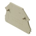 1060000000 - CONN TERM BLK END PLATE RAIL BG