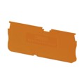 3030513 - CONN TERM BLK END PLATE ORANGE