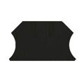 1050010000 - CONN TERM BLK END PLAT RAIL BK