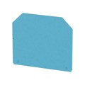1050180000 - CONN TERM BLK END PLATE RAIL BLU