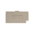 1933810000 - CONN TERM BLK END PLATE BEIGE