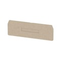 7904210000 - CONN TERM BLK END PLATE BEIGE