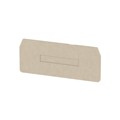 7904100000 - CONN TERM BLK END PLATE BEIGE
