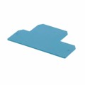 1186730000 - CONN TERM BLK END PLATE BLUE