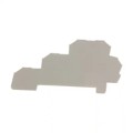 1783800000 - CONN TERM BLK END PLATE BEIGE