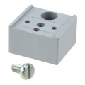 1201141 - CONN TERM BLK SUP BLOCK GRAY