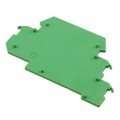 2716949 - CONN TERM BLK END PLATE RAIL GRN