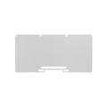 1780920000 - CONN TERM BLK PARTITION RAIL GRY