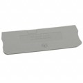 3210313 - CONN TERM BLK END PLATE GRAY