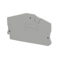 3038202 - CONN TERM BLK END PLATE GRAY