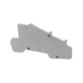 3213976 - CONN TERM BLK END PLATE RAIL GRY
