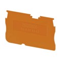 3030511 - CONN TERM BLK END PLATE ORANGE