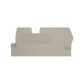 1816030000 - CONN TERM BLK END PLATE BEIGE