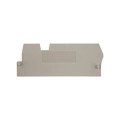 1816050000 - CONN TERM BLK END PLATE BEIGE