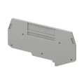 3026340 - CONN TERM BLK END PLATE RAIL GRY