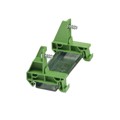 1708409 - CONN TERM BLK D RAIL ADAPT GREEN