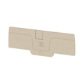 2051900000 - CONN TERM BLK END PLATE BEIGE