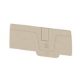 1991970000 - CONN TERM BLK END PLATE BEIGE