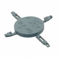 1102030000 - CONN TERM BLK KEYING STAR GRAY