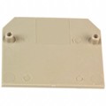 2738.2 - CONN TERM BLK END PLATE RAIL BG