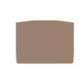 1808170000 - CONN TERM BLK END PLATE BEIGE
