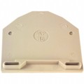 2104.2 - CONN TERM BLK END PLATE RAIL BG