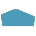 1807020000 - CONN TERM BLK END PLATE BLUE