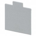 1413706 - CONN TERM BLK END PLATE RAIL GRY