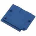 1414022 - CONN TERM BLK END PLATE BLUE