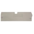 1848360000 - CONN TERM BLK END PLATE BEIGE