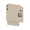 0476260000 - CONN TERM BLK END PLATE RAIL BG