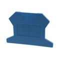 3001103 - CONN TERM BLK END PLATE RAIL BLU