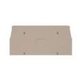 1887240000 - CONN TERM BLK END PLATE BEIGE