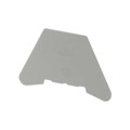 0321226 - CONN TERM BLK PARTITION RAIL GRY