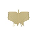 0485560000 - CONN TERM BLK RETAIN PLATE BEIGE