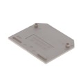 0105100000 - CONN TERM BLK END PLATE RAIL BG
