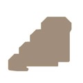 1784160000 - CONN TERM BLK END PLATE RAIL BG
