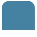 0130180000 - CONN TERM BLK END PLATE RAIL BLU